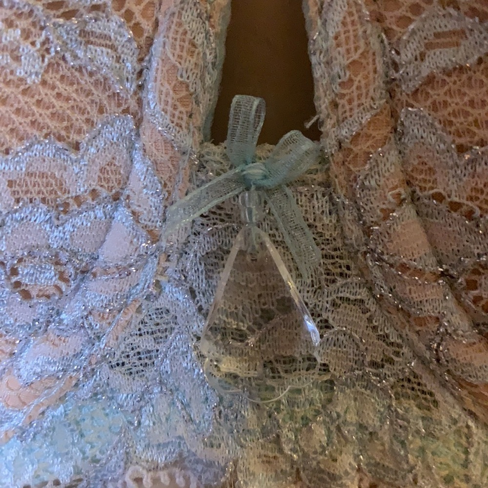 VINTAGE "RARE" CHANTEL THOMASS FOR VICTORIA'S SECRET 3 PIECE LINGERIE SET - Picture 10 of 16